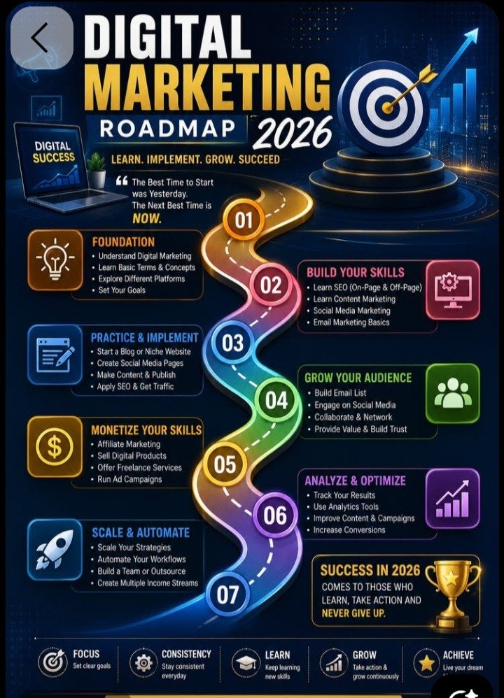 Step-by-Step Roadmap: How to Start Digital Marketing in Nigeria in 2026